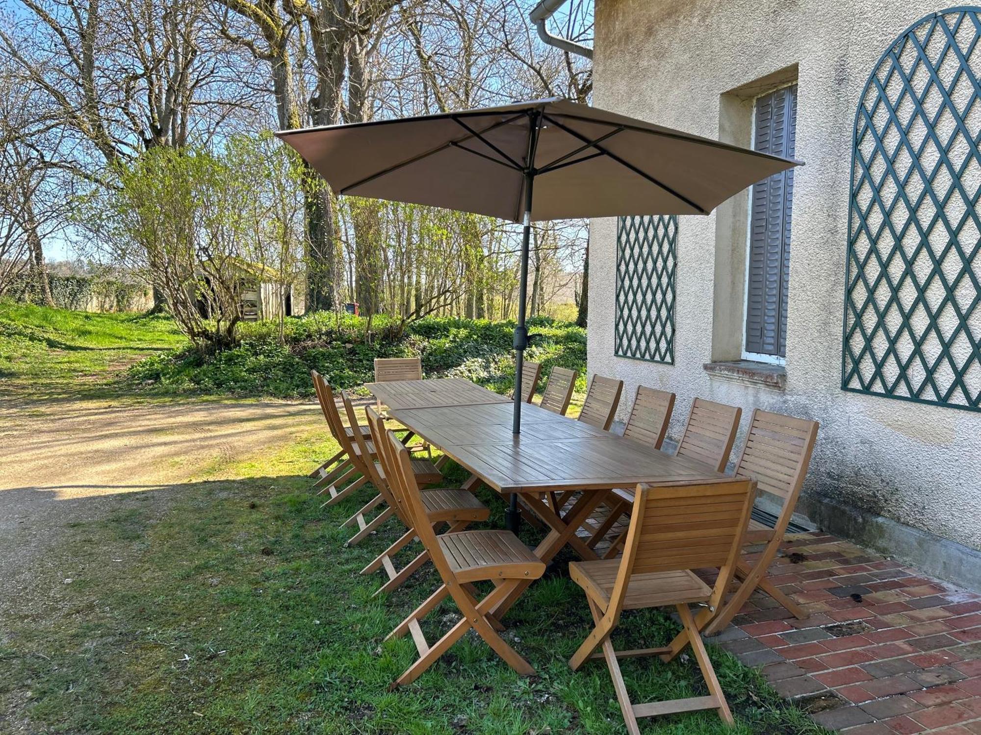 הוילה Coulanges-sur-Yonne Le Parc מראה חיצוני תמונה